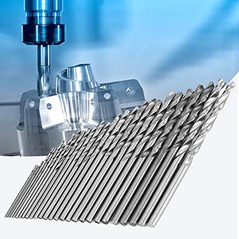 16pcs HSS Twist Drill Bits Set High Speed Steel Straight Shank for Electric Drill Machine Metal Wood Plastic in Saudi Arabia