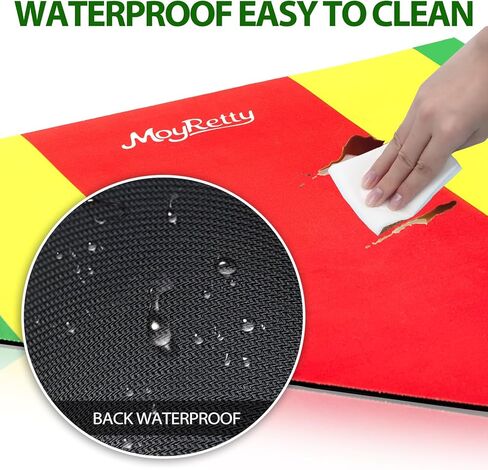 MoyRetty Baseball Training Home Plate, 17 Inch, Non-Slip Mat with Colored Strike Zones, Indoor Outdoor Practice Pitching Plate in Kuwait