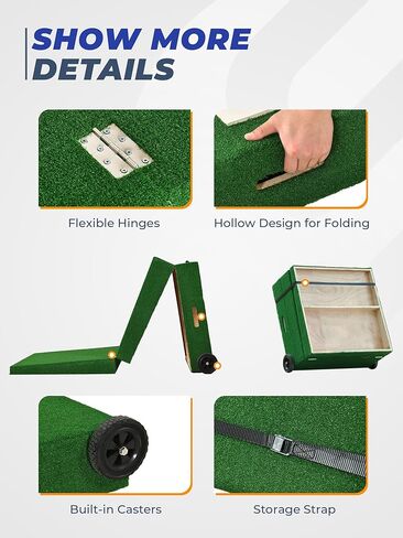 Pitching Mound, Portable Pitchers Mound for Baseball Softball with Non-Slip Rubber Plate, Baseball Mound for Pitching Training Game in Kuwait