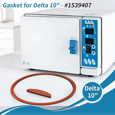 Door Gasket Kit for Pelton & Crane Delta 10" (AF), Q10, XL10, 10 (AA), 10+(AD), Door Seal #1539407/PCG066 & Door Spacer #3322281/PCS067 Dam Gasket in Kuwait