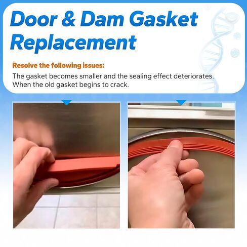 M11 Door Gasket Kit Fits for Midmark M11 Steam Sterilizers, Upgrade Sterilizer PM Kit for Midmark M11D Ultraclave Automatic Sterilizer, Door Dam Gasket Replacement for Midmark Ritter M11, M11D Parts in Saudi Arabia