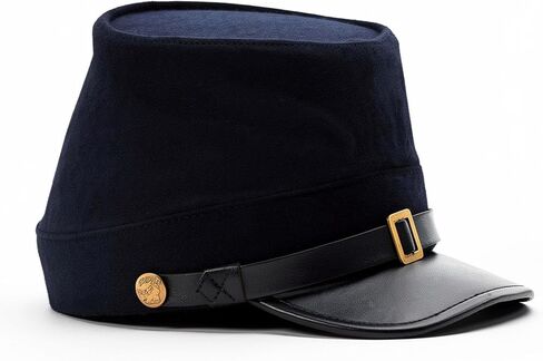 SZCO Supplies, Inc. Blue Extra Large Historical Replica Civil War Wearable Kepi in Kuwait