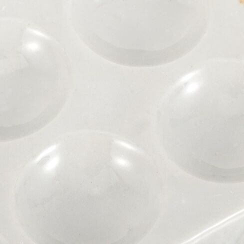 Luxshiny لوحة التفاعل السيراميك 2 قطعة 12 حفرة لوحة بقعة الخزف للاختبار الكيميائي التجربة العلمية استخدام المختبر in Kuwait