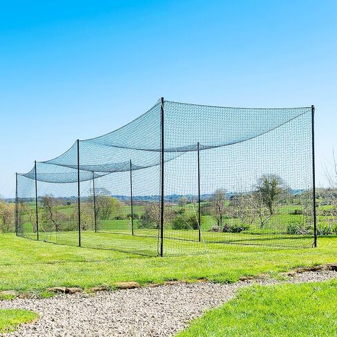FORTRESS Ultimate Baseball Batting Cage - Range of Lengths [20’, 35’, 55’, 70’] | Complete Batting Cage with Frame - Unleash The Power of Your Swing in Kuwait