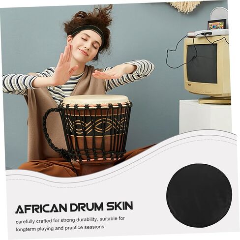 غطاء الطبل الأفريقي ملحق جلد الطبل لتجربة اللعب الصامت in Kuwait