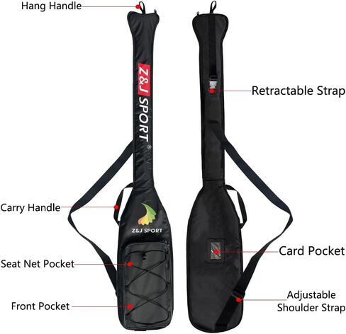 حقيبة مجداف على شكل قارب التنين من Z&J SPORT مع جيب شبكي للمقعد بسعة كبيرة وطبقة داخلية مقاومة للماء in Kuwait