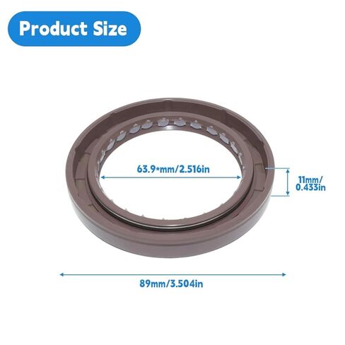 مانع تسرب زيت العمود للمضخة الهيدروليكية بحجم 63.9 × 89 × 11 ملم بشفة مزدوجة in Kuwait
