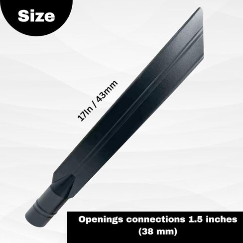 Crevice Tool Compatible with proteam Vacuum Parts and proteam Backpack Vacuum 1.5 inch 38mm Attachment for Commercial Hose Systems Replacement Parts - aspiradora de Mochila. in Kuwait