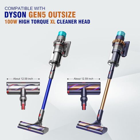 Upgraded Torque Cleaner Head Connector + Ball Wheel Compatible with Dyson Gen5 Detect SV23 Gen5outsize SV24 Digital Motor bar XL Cleaner Head Vacuum Replacement Parts 100w Accessories NO. 973096-01 in Kuwait