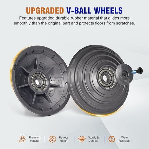 Upgraded Torque Cleaner Head Connector + Ball Wheel Compatible with Dyson Gen5 Detect SV23 Gen5outsize SV24 Digital Motor bar XL Cleaner Head Vacuum Replacement Parts 100w Accessories NO. 973096-01 in Kuwait