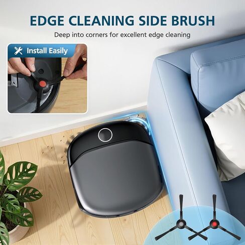 Omni S1 Pro/S1 Accessory Kit for eufy S1, Omni S1 Pro Robot Vacuum Replacement Parts, Include 1*Main Roller Brushes, 2*Mopping Rollers, 6*Side Brushes, 4*HEPA Filters, 6*Dust Bags, 1*Cleaning Tool in Kuwait