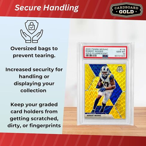 10 عبوات تحتوي على 100 كيس من الورق المقوى الذهبي المتدرج القابل للإغلاق (1000 قيراط) in Kuwait