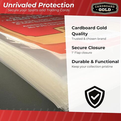 10 عبوات تحتوي على 100 كيس من الورق المقوى الذهبي المتدرج القابل للإغلاق (1000 قيراط) in Kuwait