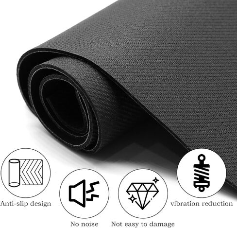 Anti-Slip Squat Mat, Squat Mat with Foot Position Sports Accessories for Home Workout, Anti-Slip & Shock-Absorbing Scientific Design Suitable for Home & Gym Use in Saudi Arabia