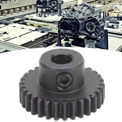 30 Tooth 6mm DBore 0.8 Mod Spur Gear Repair Parts Steel Hardware Industrial Parts 430310060030 in Kuwait