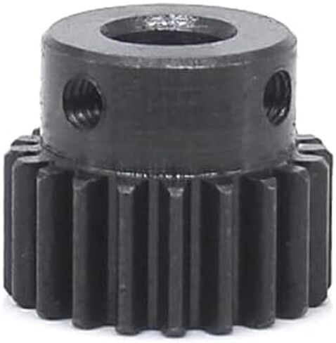عالية الدقة 1 Mod 20T Spur Gear 45 # ترس ترس فولاذي شديد التحمل 6.35 مم تتحمل مع خطوة × 1 قطعة (التجويف: 6.35 مم؛ قطر الخطوة: 17 مم، 1M20T) in Kuwait