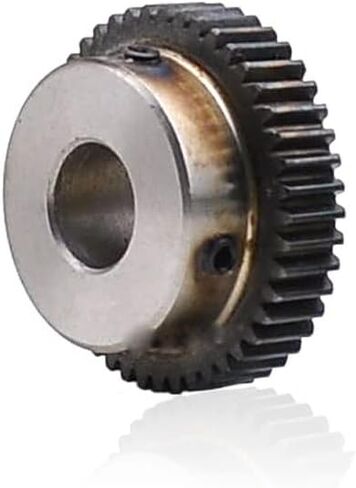عالية الدقة 1 Mod 20T Spur Gear 45 # ترس ترس فولاذي شديد التحمل 6.35 مم تتحمل مع خطوة × 1 قطعة (التجويف: 6.35 مم؛ قطر الخطوة: 17 مم، 1M20T) in Kuwait