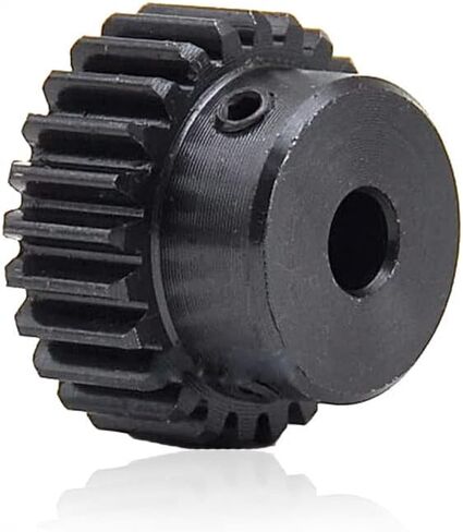 عالية الدقة 1 Mod 20T Spur Gear 45 # ترس ترس فولاذي شديد التحمل 6.35 مم تتحمل مع خطوة × 1 قطعة (التجويف: 6.35 مم؛ قطر الخطوة: 17 مم، 1M20T) in Kuwait