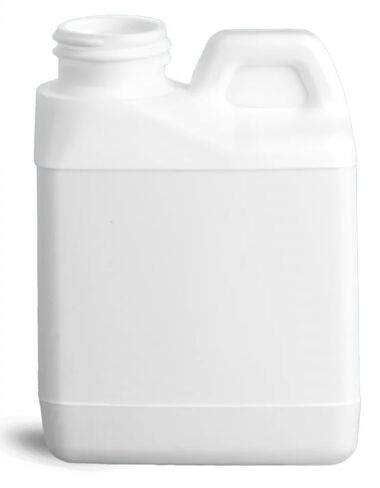 زجاجة وتغليف SKS أباريق بلاستيكية على طراز HDPE F سعة 118 مل مع أغطية مضلعة، حاويات منظفات بيضاء مانعة للتسرب لحلول التنظيف، زجاجة صابون مدمجة، أباريق بلاستيكية صغيرة، عبوة من 24 قطعة in Saudi Arabia