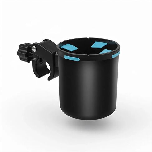 Marine Boat Rail Cup Holder,No-Drill Tool-Free Install,Holds 30-40oz Tumblers,Install On Bimini Top Conver Rail Or Pole, Gift for Pontoon, PWC, Jet Ski in Saudi Arabia