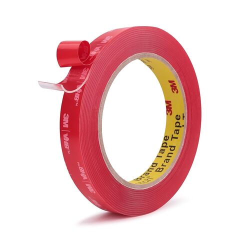 شريط لاصق مزدوج الجوانب عالي التحمل 1/2 بوصة × 13.8 قدم مصنوع من شريط إسفنجي مقاوم للماء لاصق قوي 3M 4910 للمنزل والمكتب ومواد ديكور السيارة والديكورات in Kuwait