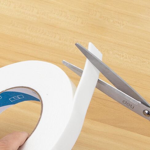 Double Sided Foam Tape - Outdoor and Indoor Heavy Duty Strong Weatherproof Adhesive Tape for Decorative and Trim,Car & Gap Filling Mountings,Home Decor, Office Decor,1.18in*33Ft in Kuwait