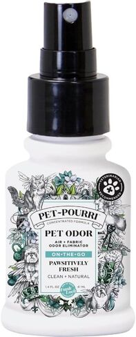Pet-Pourri Pet Odor Air + Fabric Fabric Raper ، Fresh Fresh ، حجم سفر 1.4 أوقية in Kuwait