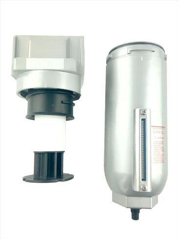 F906NA High Flow Particulate Filter Moisture compresed air Compressor Auto Drain - for Compressed Air Treatment - Compressor Water Moisture Filter Trap Separator - 3/4" Female NPT 250 PSI 11.9 oz in Kuwait