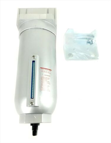 F906NA High Flow Particulate Filter Moisture compresed air Compressor Auto Drain - for Compressed Air Treatment - Compressor Water Moisture Filter Trap Separator - 3/4" Female NPT 250 PSI 11.9 oz in Kuwait