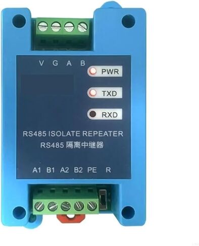 التناظرية إلى الإشارة الرقمية 63HF الراسبين العزلة الكهروضوئية الدرجات الصناعية RS485 Hub 2Port مكبرات الصوت in Saudi Arabia