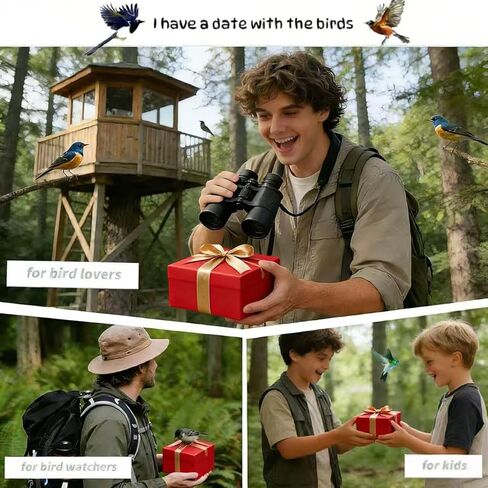 12-Piece Wooden Bird Whistle Set Handcrafted bird whistles- bird watching gifts- For nature enthusiasts, outdoor exploration- and education Includes portable storage pouch | Gifts for bird lovers in Saudi Arabia