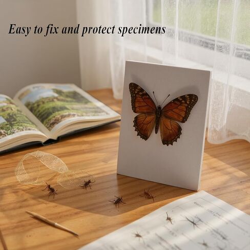 3 Pcs Insect Pinning Board, Butterfly Preservation EVA Foam Boards, Insect Specimen Display Panel, Insect Spreading Board, Bugs Collection for Science Education, 8.66 x 6.29 x 1.57" in Saudi Arabia