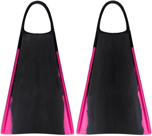Short Blade Swimfins for Bodysurfing & Bodyboarding - Premium Malaysian Rubber in Saudi Arabia