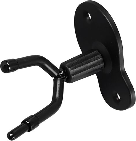 Alomejor Violin Hanger Durable Iron Base Anti Slip Rubber Pad Dual Head Adjustable Wall Mount Viola Hook for Music Rooms (2 Packs) (2 Packs) () () () () (1 Pack) in Saudi Arabia