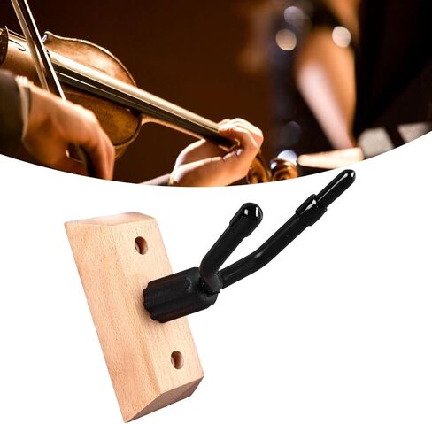 Violin Hanger Wall Mount Guitar Hook Bracket for Home Studio Music Room Accessories (1 Pack) in Saudi Arabia