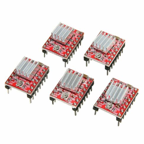 10pcs A4988 Stepper Motor Driver Module for 3D Printer RepRap StepStick in Saudi Arabia