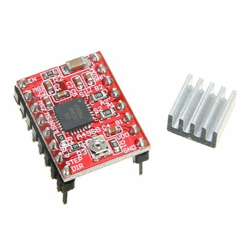 10pcs A4988 Stepper Motor Driver Module for 3D Printer RepRap StepStick in Saudi Arabia