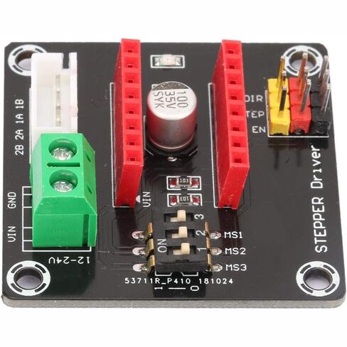 Multi-Scenario 42 Stepper Motor Driver Board – Compatible with DRV8825/A4988 for DIY Electronics & 3D Printing in Saudi Arabia