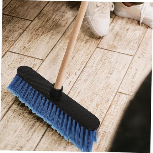 Versatile Plastic Broom Replacement Head for Efficient Household Cleaning Ergonomic Design for Indoor Outdoor Use for Corners and Areas Easy to Comb Out Hair Compatible with in Saudi Arabia
