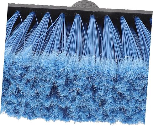 Versatile Plastic Broom Replacement Head for Efficient Household Cleaning Ergonomic Design for Indoor Outdoor Use for Corners and Areas Easy to Comb Out Hair Compatible with in Saudi Arabia