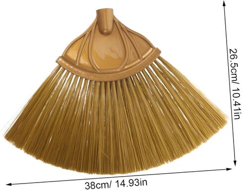 Broom Head Replacement for Household Sweeper Durable and Flexible Cleaning Broom Head for Easy Floor and Pet Hair Cleaning for Home and Bathroom Use in Saudi Arabia