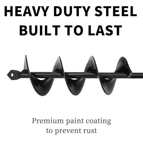 TCBWFY اوجير مثقاب 2x14.6 بوصة حديقة نبات زهرة لمبة اوجير لمبة الزارع السريع والفراش اوجير النبات ل 3/8 "عرافة محرك الأرض الحفر سياج آخر مظلة حفرة حفار in Kuwait