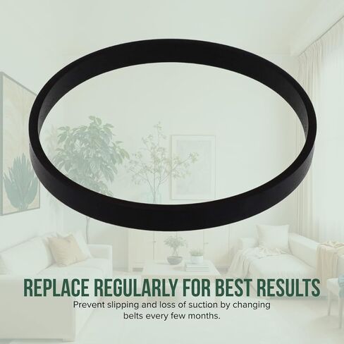 Replacement Flat Belt for Bissell PowerForce & TurboClean Pet XL Upright Carpet Cleaners, Fits Models # 3748, 3746, 3738, & 3745 in Kuwait