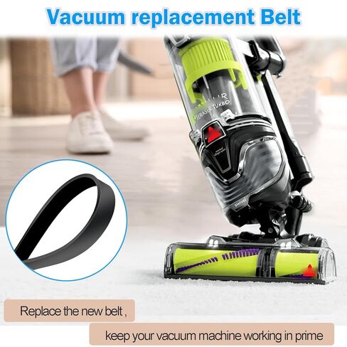 2 Pack Vacuum Belts Vacuum Cleaner Belts Replacement for Bissell Model 3832 3836 3837 3839 2252 2254 CleanView Swivel Rewind Pet Vacuum Cleaner in Saudi Arabia