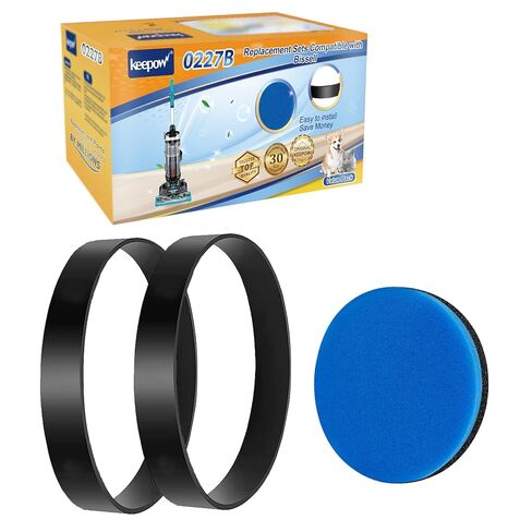 KEEPOW Vacuum Belt Compatible with Bissell CleanView Swivel Rewind Pet Reach Upright Vacuum 3198, 3198A, 3197, 3197A, 3196, 3195 Series, 2 Pack in Saudi Arabia