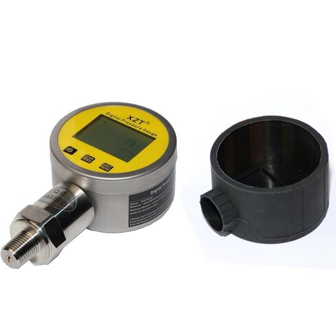 XZT 2.4" 10000PSI Digital Hydraulic Pressure Gauge，Hydraulic Pressure Sensor，Pressure Manometer with 1/4 inch NPT-Base Entry for Air,Gas,Water (0-10000PSI/700BAR) in Saudi Arabia