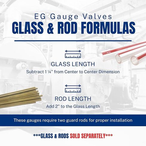 مجموعة قياس المياه البرونزية ذات النمط الثقيل من سلسلة EG-200 (EG-253-75 مقاس الأنبوب: 3/4 بوصة زجاج O.D. 3/4 بوصة) in Kuwait