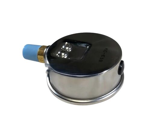 1/4" NPT Lower Mount Liquid Filled Pressure Gauge with 2.5" Dial - 0-4000 PSI - for Commercial or Industrial Hydraulic & Pneumatic Systems - Compressor Pressure Gauge Replacement in Kuwait