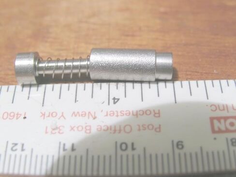 10 Stainless Steel Captive Panel-Screws w/Medium Spring,(6-32 w/Allen Cap Head) in Saudi Arabia