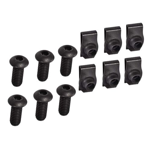 Flat Nut and Torx Screw Set Replacement Compatible with Polaris Ranger General ACE RZR and Brutus UTV Models from 2014-2026 7519650, 7547674 Black 12 Pieces in Saudi Arabia
